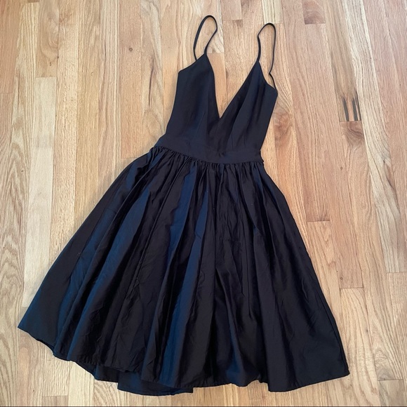 Contrarian New York black open back mini dress size 2 - Picture 12 of 16